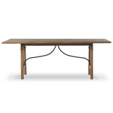 Fritz Dining Table, Drifted Oak by Amber Lewis x Four Hands