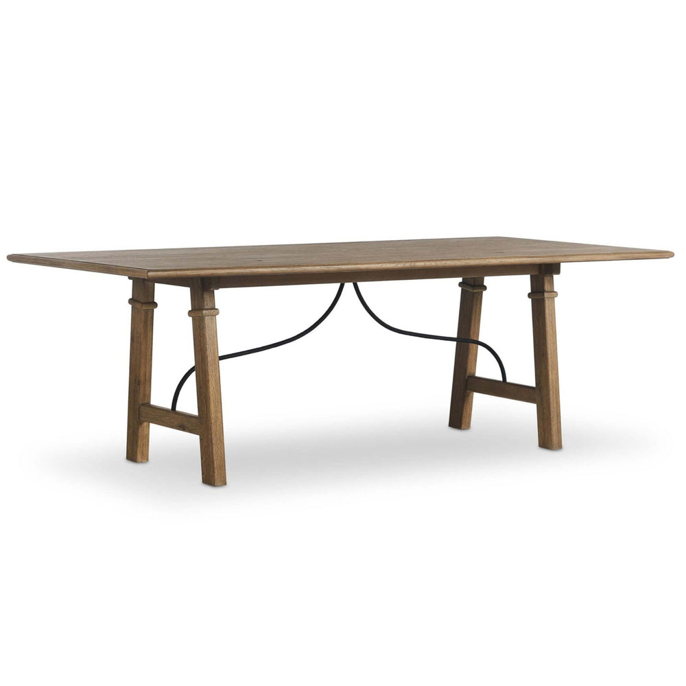 Fritz Dining Table, Drifted Oak by Amber Lewis x Four Hands