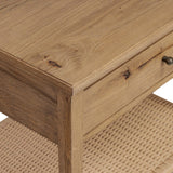 Mott Nightstand, Worn Oak by Amber Lewis x Four Hands