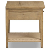 Mott Nightstand, Worn Oak by Amber Lewis x Four Hands