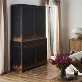 Turner Cabinet, Worn Black Pine by Amber Lewis x Four Hands