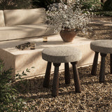 Halen Outdoor Stool, Lera Fawn by Amber Lewis x Four Hands