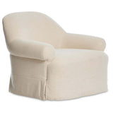 Arden Swivel Chair, Bergamo Parchment by Amber Lewis x Four Hands