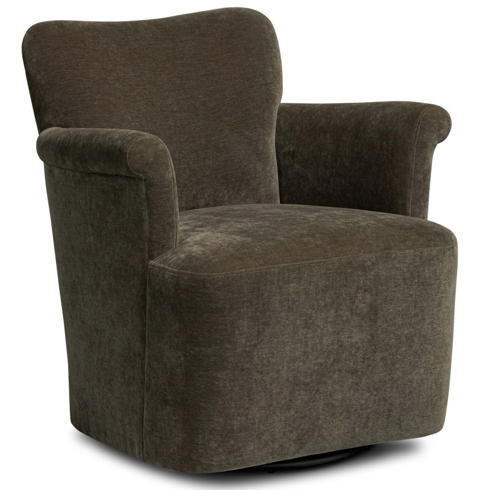 Camellia Swivel Chair, Malmo Olive by Amber Lewis x Four Hands