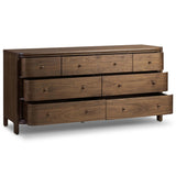 Agatha 8 Drawer Dresser, Dark Brown by Amber Lewis x Four Hands