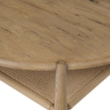 Salvador Coffee Table, Aged Smoked Oak by Amber Lewis x Four Hands