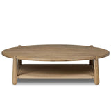 Salvador Coffee Table, Aged Smoked Oak by Amber Lewis x Four Hands