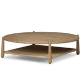 Salvador Coffee Table, Aged Smoked Oak by Amber Lewis x Four Hands