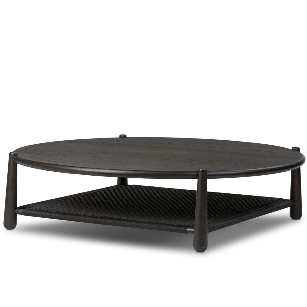 Salvador Coffee Table, Smoked Black by Amber Lewis x Four Hands