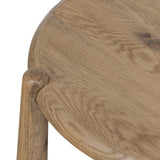 Salvador End Table, Aged Smoked Oak by Amber Lewis x Four Hands