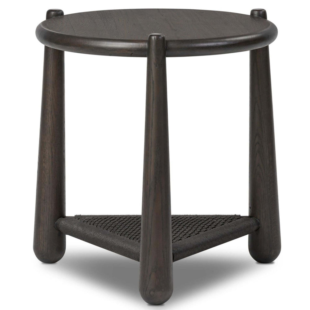 Salvador End Table, Smoked Black by Amber Lewis x Four Hands