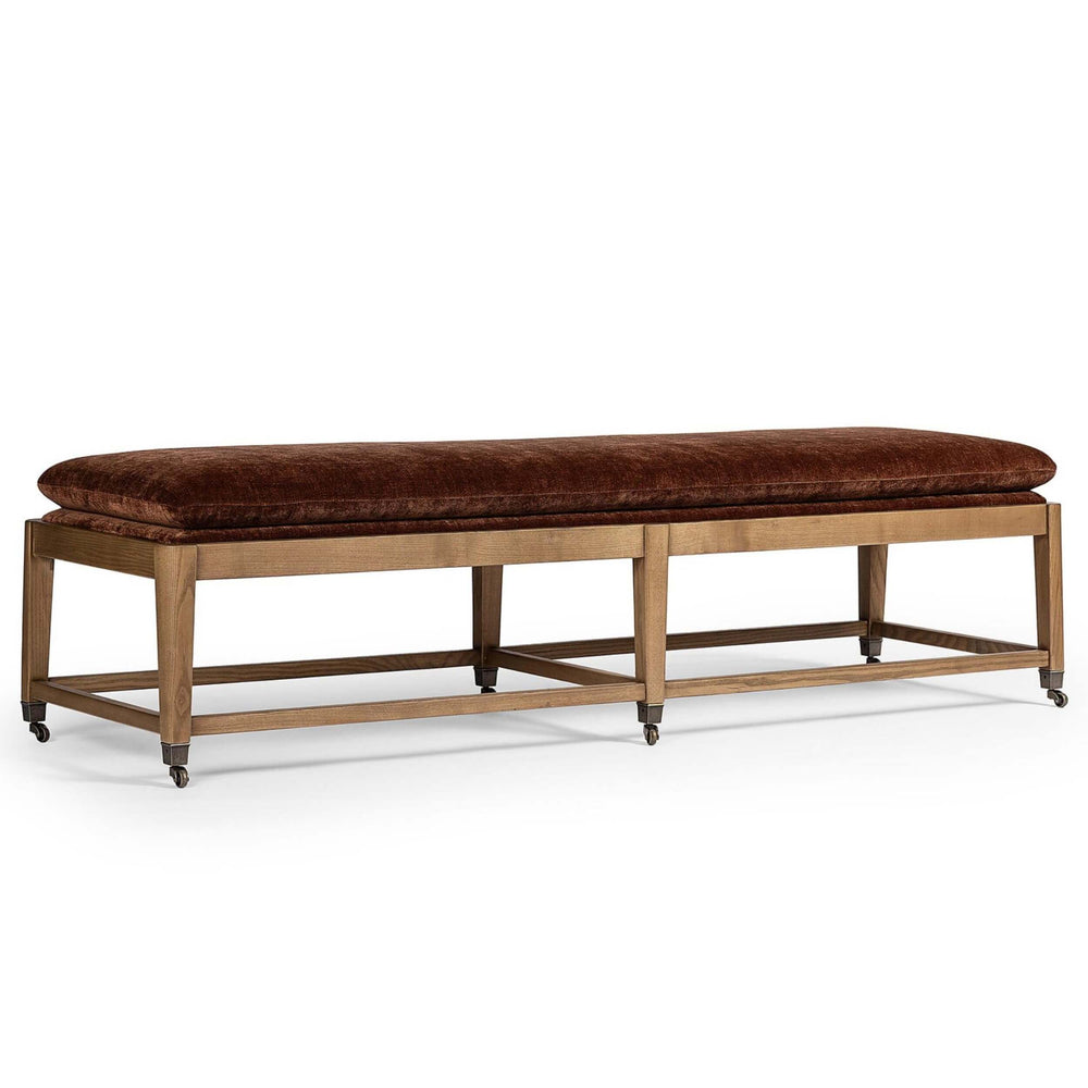 Eleanor Accent Bench, Altair Sienna by Amber Lewis x Four Hands