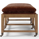 Eleanor Accent Bench, Altair Sienna by Amber Lewis x Four Hands