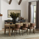 Salvador Dining Table, Aged Smoked Oak by Amber Lewis x Four Hands