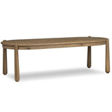 Salvador Dining Table, Aged Smoked Oak by Amber Lewis x Four Hands