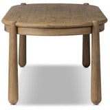 Salvador Dining Table, Aged Smoked Oak by Amber Lewis x Four Hands