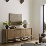 Salvador Sideboard, Aged Smoked Oak by Amber Lewis x Four Hands