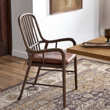 Brenna Dining Chair, Dulane Mahogany, Set of 2 by Amber Lewis x Four Hands