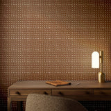 Bisous Wallpaper by Jess Engle, Terracotta II