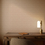 Bisous Wallpaper by Jess Engle, Tan II