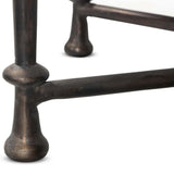 Leblanc Outdoor Coffee Table, Distressed Bronze by Amber Lewis x Four Hands