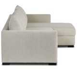 Wickham 2 Piece Right Storage Chaise Sleeper Sectional, Alameda Snow