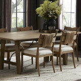 Tova Dining Chair, Bergamo Parchment/Light Buff, Set of 2 by Amber Lewis x Four Hands