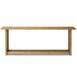 Zeno Console Table, Distressed Blonde by Amber Lewis x Four Hands