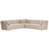 Lowell 3 Piece Sectional, Broadway Dune by Amber Lewis x Four Hands