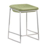 Lids Counter Stool, Green, Set of 2-Furniture-High Fashion Home