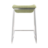 Lids Counter Stool, Green, Set of 2-Furniture-High Fashion Home