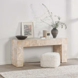 Anders Console Table, Cream Wash