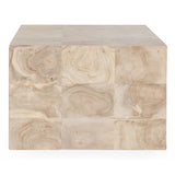 Anders Coffee Table, Cream Wash-Furniture - Accent Tables-High Fashion Home