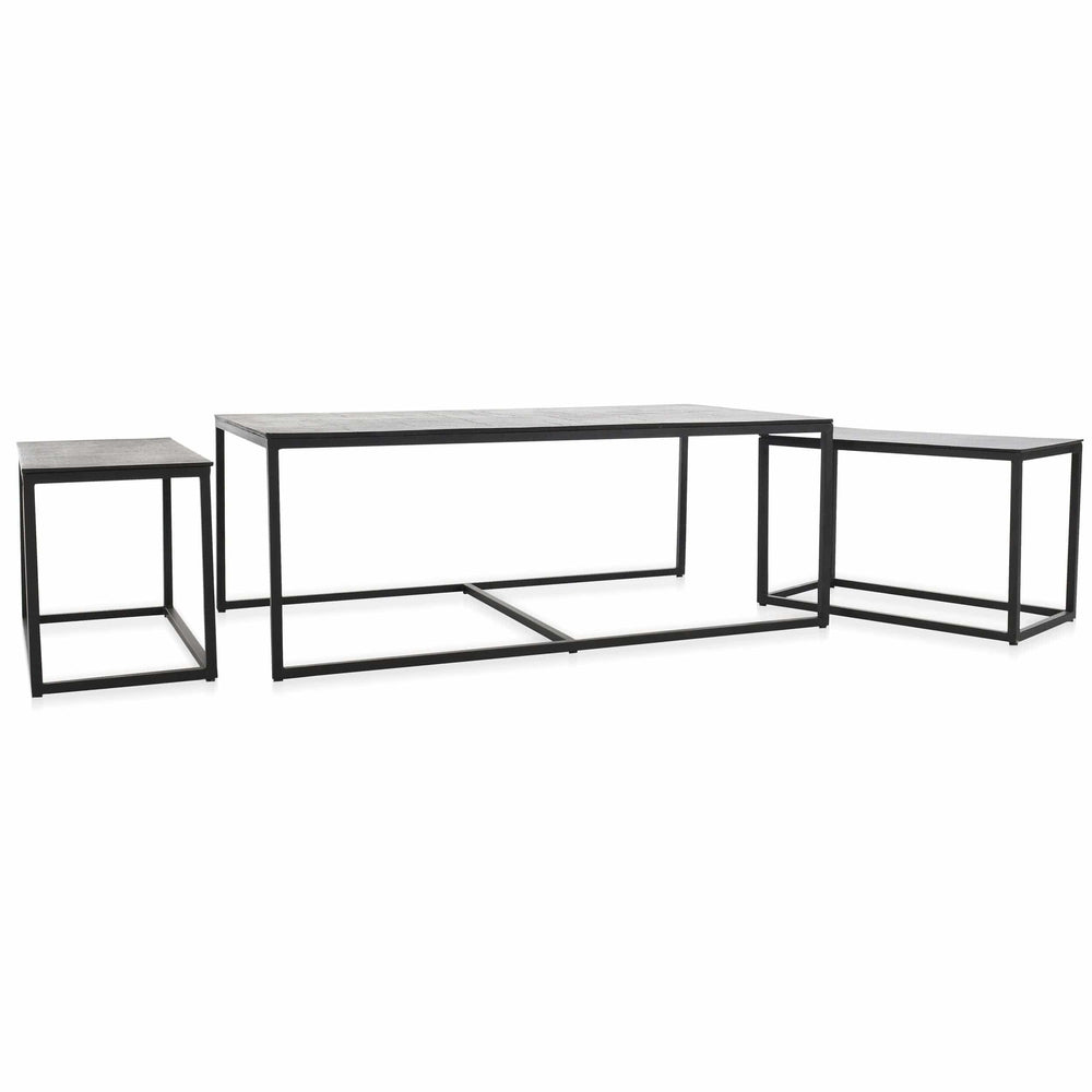 Buckley Coffee Table, Set of 3-Furniture - Accent Tables-High Fashion Home