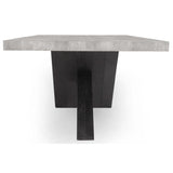 Durant 84" Dining Table, Carbon Black-Furniture - Dining-High Fashion Home