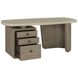 Angus Desk, Distressed Gray