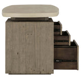 Angus Desk, Distressed Gray