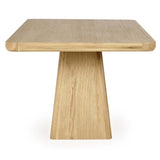 Orlando Rectangular Dining Table, Natural