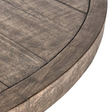 Rosemount Reclaimed Round Dining Table, Aged Brown-High Fashion Home