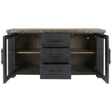 Duncan Buffet, Carbon-Furniture - Storage-High Fashion Home