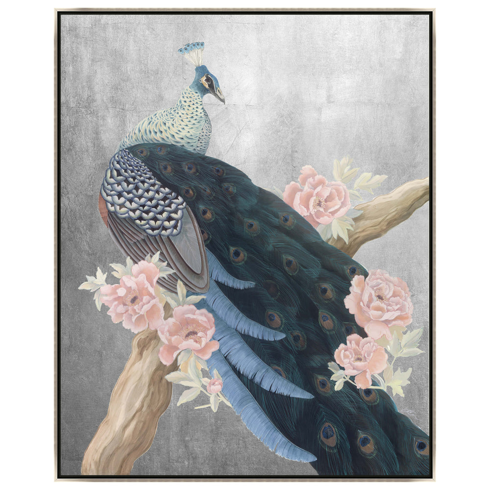 A Peacock's Wish Framed-Accessories Artwork-High Fashion Home