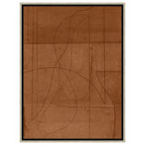 Movement in Terracotta I Framed-Accessories Artwork-High Fashion Home