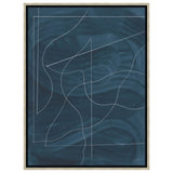 Movement in Blue I Framed-Accessories Artwork-High Fashion Home