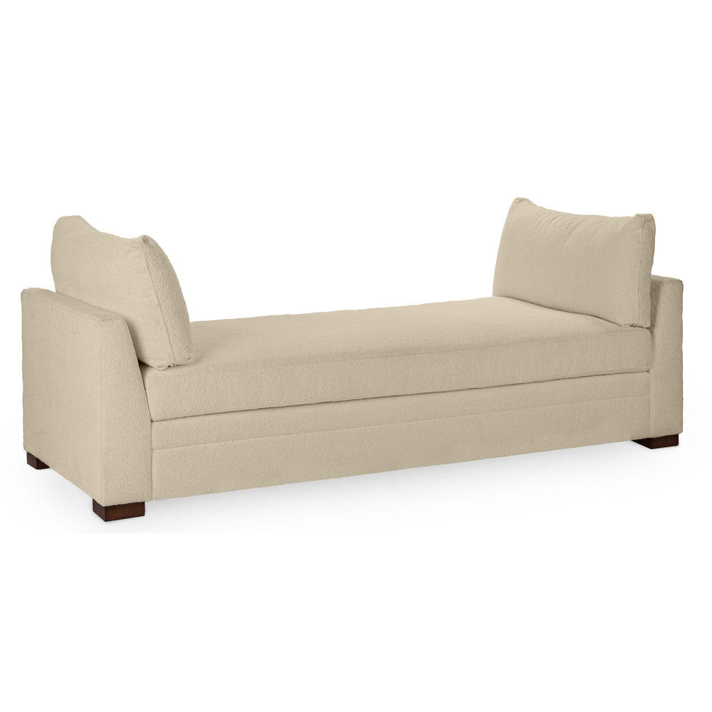 Audrey Upholstered Daybed, Beige