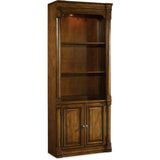 Tynecastle Bunching Bookcase, Chestnut-Furniture - Storage-High Fashion Home