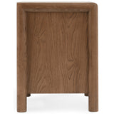 Corda Nightstand, Brown/Natural