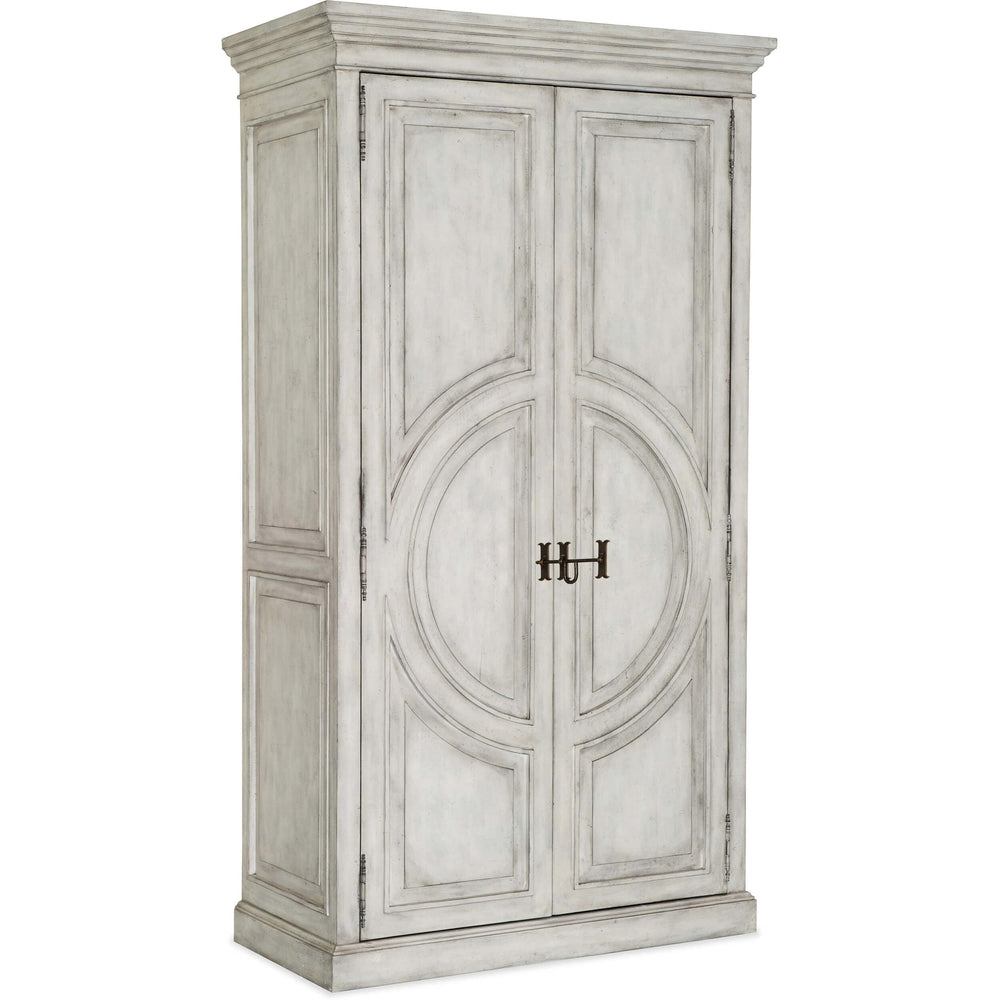 Boheme Bilzen Wardrobe, Whitewash-Furniture - Storage-High Fashion Home