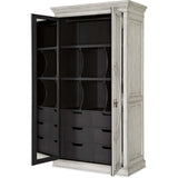 Boheme Bilzen Wardrobe, Whitewash-Furniture - Storage-High Fashion Home