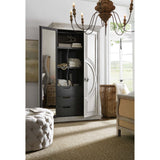 Boheme Bilzen Wardrobe, Whitewash-Furniture - Storage-High Fashion Home