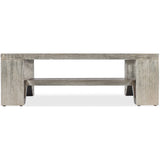 Saber Cocktail Table, Silver Leaf-Furniture - Accent Tables-High Fashion Home